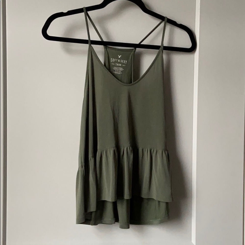 green american eagle tank small